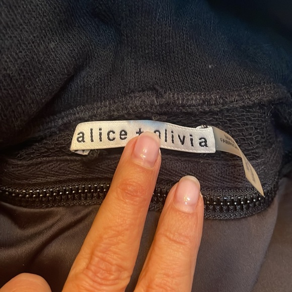 Alice + Olivia Faux Fur Coat - Picture 7 of 8